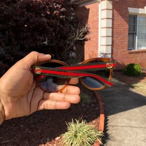 GUCCI (GG0035S) Round Frame Sunglasses